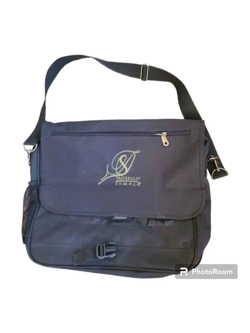 Tastefully Simple Laptop Tote Bag 14x18